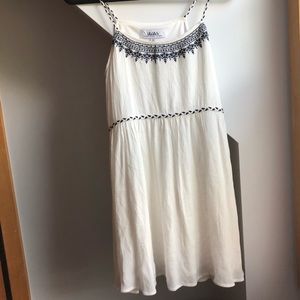 LuLu’s white and blue sun dress